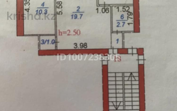 2-бөлмелі пәтер · 42.3 м² · 5/5 қабат, мкр Новый Город, Назарбаева — Рядом с театром им. Станиславского, бағасы: 16 млн ₸ в Караганде, Казыбек би р-н — фото 2