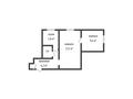 2-комнатная квартира · 42.4 м² · 1/2 этаж, Семина 44 за 7.5 млн ₸ в Затобольске (Тобыле) — фото 7