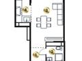 1-бөлмелі пәтер · 42.61 м² · 7/9 қабат, Қайрат ш/а., Участок — Микрорайон "Кайрат", бағасы: 23 млн ₸ в Алматы, Турксибский р-н — фото 10