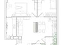 3-комнатная квартира · 63 м² · 3/18 этаж, Кошкарбаева 1 — Момышулы за ~ 86.3 млн ₸ в Астане, Алматы р-н — фото 30