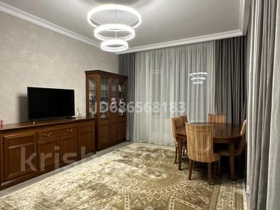2-комнатная квартира · 88 м² · 13/18 этаж, мкр Комсомольский, Кайым Мухамедханова — Пересечение Туран и Сарайшык за 110 млн ₸ в Астане, Есильский р-н