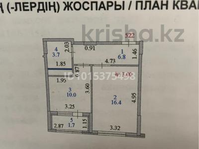 1-бөлмелі пәтер · 39 м² · 9/11 қабат, Санжара Асфендиярова 5, бағасы: 26.5 млн ₸ в Астане, Нура р-н