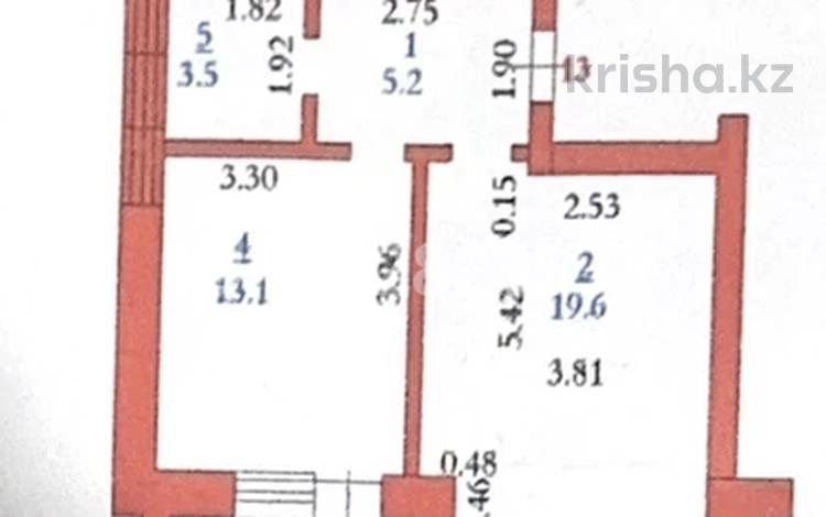 1-бөлмелі пәтер · 40 м² · 5/5 қабат, Авиагородок 1к/1, бағасы: 15 млн ₸ в Актобе, мкр Авиатор — фото 2