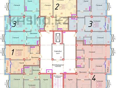 3-комнатная квартира · 98.7 м² · 7/9 этаж, Герцена 80 за ~ 45.9 млн 〒 в Семее