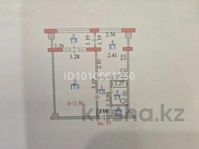 1-комнатная квартира · 33.6 м² · 3/5 этаж, мкр Таугуль, Токтабаева 20 — Сулейменова за 24 млн 〒 в Алматы, Ауэзовский р-н
