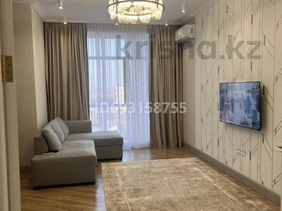 2-комнатная квартира, 65 м², 10/10 этаж помесячно, А. Бокейханова 3 б за 360 000 〒 в Астане, Есильский р-н