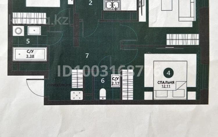 3-комнатная квартира · 82 м² · 4 этаж, Жамбыла 20/1 за 35 млн 〒 в Таразе — фото 2