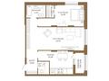 2-бөлмелі пәтер · 68.63 м², Достык 8/5, бағасы: ~ 50.1 млн ₸ в Астане, Есильский р-н — фото 3