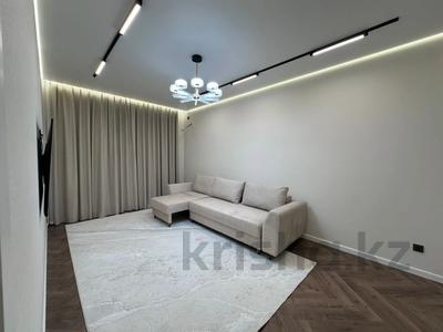 3-комнатная квартира · 110 м² · 7/14 этаж, Санжара Асфендиярова 10 за 550 000 〒 в Астане, Нура р-н