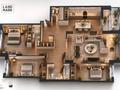 4-комнатная квартира · 125.63 м² · 3/18 этаж, Достык 8/5 за ~ 89.1 млн ₸ в Астане