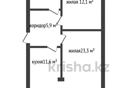 2-комнатная квартира · 58 м² · 1/5 этаж, 11-й микрорайон, орынбай акына 67 — Apt. 12 за 20.6 млн ₸ в Шымкенте, Енбекшинский р-н