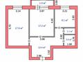 2-бөлмелі пәтер · 62.7 м² · 4/5 қабат, Юбилейный 18, бағасы: 31.9 млн ₸ в Костанае — фото 13