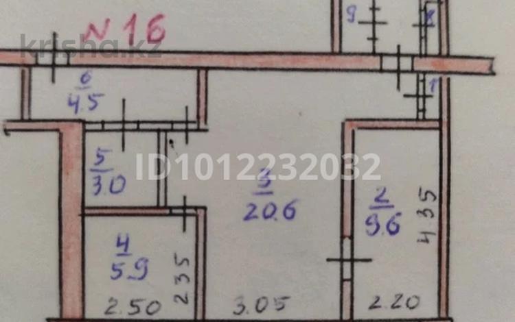3-бөлмелі пәтер · 56 м² · 2/3 қабат, Абая 48 — проспект Назарбаева, бағасы: 13.5 млн ₸ в Уральске, мкр Школьник — фото 2