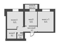 2-комнатная квартира, 66 м², 8/8 этаж, мкр Новый Город, Проспект Республики 1/7 за 24.9 млн 〒 в Караганде, Казыбек би р-н