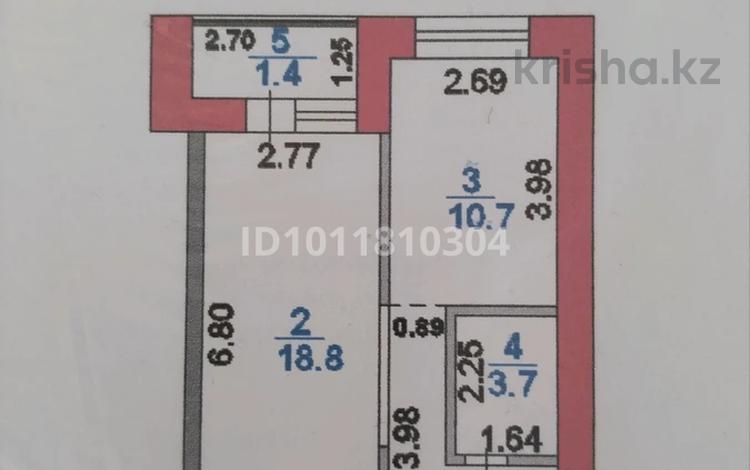 1-бөлмелі пәтер · 41 м² · 6/10 қабат, Муканова, бағасы: 23 млн ₸ в Караганде, Казыбек би р-н — фото 2