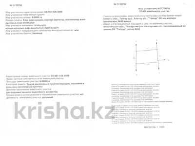 Жер телімі · 6 сотық, Талғар, бағасы: 13 млн ₸ в Талгаре
