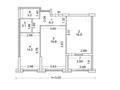 2-бөлмелі пәтер · 66 м² · 6/9 қабат, Жошы Хан 20, бағасы: 54.5 млн ₸ в Астане, Есильский р-н — фото 3