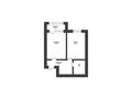 1-комнатная квартира · 40.7 м² · 1/6 этаж, Микрорайон Береке 47 за 22 млн ₸ в Костанае — фото 2