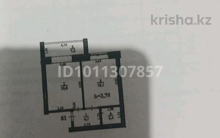 1-комнатная квартира · 51.5 м² · 1/3 этаж, Бисена Жумагалиева 29 — Коняхина за 18 млн ₸ в Уральске — фото 2