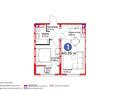 2-комнатная квартира · 40 м² · 2/9 этаж, E 509 9 за 29 млн ₸ в Астане, Есильский р-н — фото 9