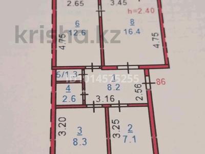 3-комнатная квартира · 57 м² · 3/5 этаж, Амангельды72.86 72 за 24.7 млн ₸ в Костанае