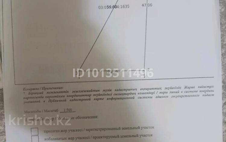 Участок · 6.1 сотка, 1 сектор көше, 2 Б уч за 12.5 млн ₸ в Конаеве — фото 2