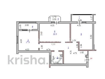 2-комнатная квартира · 101 м² · 4/4 этаж, мкр. Алтын орда, С/к Саздинское лесничество 228/38 за 23 млн ₸ в Актобе