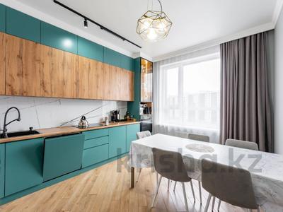 3-бөлмелі пәтер · 87.2 м² · 7/9 қабат, Кайыма Мухамедханова 6A, бағасы: 74.9 млн ₸ в Астане, Нура р-н