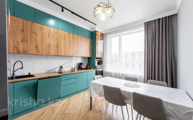 3-бөлмелі пәтер · 87.2 м² · 7/9 қабат, Кайыма Мухамедханова 6A, бағасы: 74.9 млн ₸ в Астане, Нура р-н — фото 2