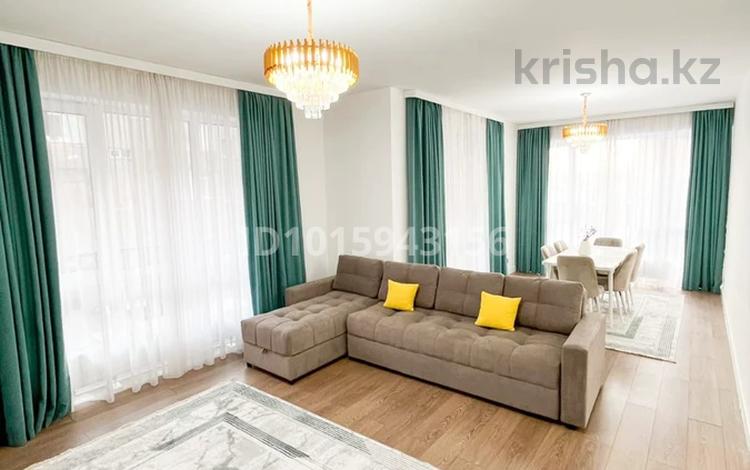 3-комнатная квартира · 115 м² · 4/16 этаж, Гагарина 233 за 750 000 ₸ в Алматы, Бостандыкский р-н — фото 2