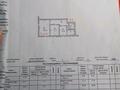 3-бөлмелі пәтер · 61.3 м² · 1/5 қабат, Бектурганова 15 — Универсам, бағасы: 10.5 млн ₸ в 
