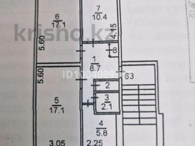3-бөлмелі пәтер · 62 м² · 2/5 қабат, 1-й микрорайон, Киевская 18 — Кск .солнечный, бағасы: 26 млн ₸ в Костанае