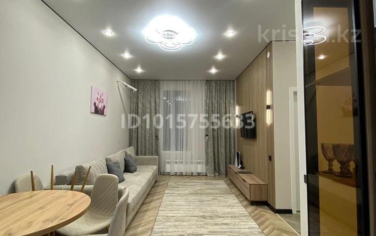 2-бөлмелі пәтер · 45 м² · 1/12 қабат, Нұркент ш/а, Турара Рыскулова 2Б/1, бағасы: 320 000 ₸ в Алматы, Алатауский р-н — фото 2