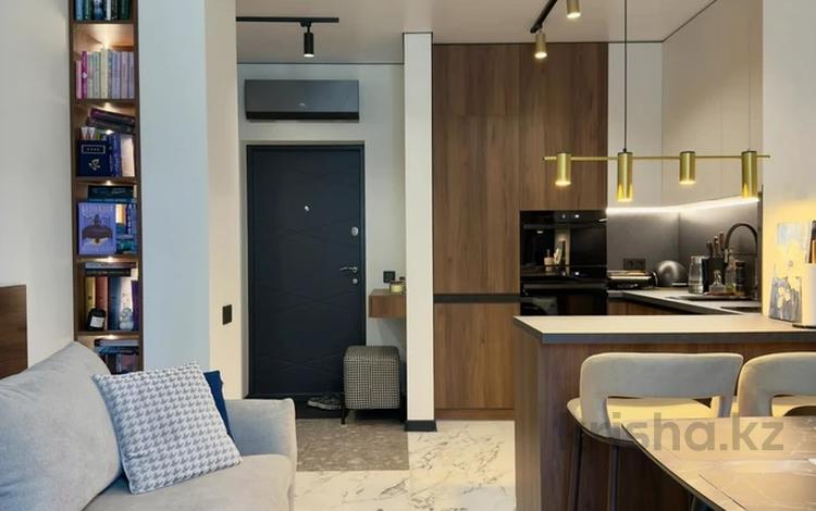 2-бөлмелі пәтер · 55 м² · 10 қабат, Розыбакиева, бағасы: 3 000 ₸ в Алматы, Бостандыкский р-н — фото 2