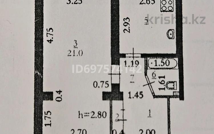 1-комнатная квартира, 38.2 м², 2/2 этаж, мкр Жилгородок, Маресьева — Тилеу Батыра за 9 млн 〒 в Актобе, мкр Жилгородок — фото 2