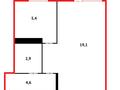 1-бөлмелі пәтер, 32.1 м², 5/5 қабат, ул. Абая, бағасы: 6.6 млн 〒 в Темиртау — фото 10