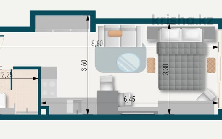 1-комнатная квартира, 35 м², 3/11 этаж, JVC District за 89 млн 〒 в Дубае — фото 11