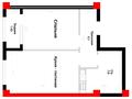 1-бөлмелі пәтер · 43.68 м² · 6/10 қабат, Каныша Сатпаева 82/9, бағасы: ~ 22.5 млн ₸ в Усть-Каменогорске