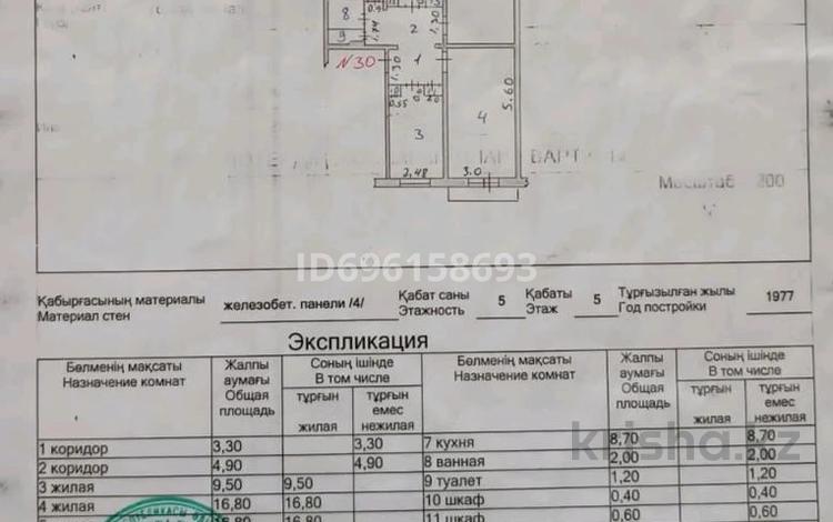 4-бөлмелі пәтер · 75 м² · 5/5 қабат, Микрорайон Самал 20, бағасы: 17 млн ₸ в Таразе — фото 2