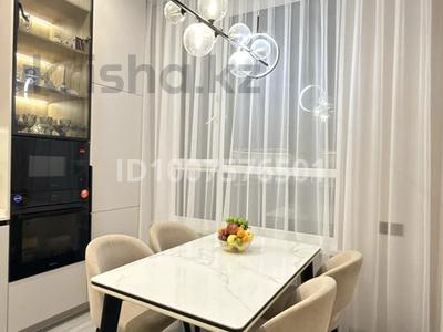 3-комнатная квартира · 84 м² · 13/18 этаж, Нажимеденова за 68 млн ₸ в Астане, Алматы р-н