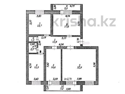 4-комнатная квартира · 114.7 м² · 5/5 этаж, Габита Мусрепова 5 за 40 млн ₸ в Астане, Алматы р-н