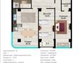 3-комнатная квартира · 120 м² · 8/13 этаж, 7А мкр, 7а мкрн 9/1 — Рядом чечил кофе! за 45 млн ₸ в Актау — фото 3