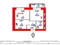 1-бөлмелі пәтер · 37 м² · 6/12 қабат, Ахмет Байтурсынулы 18 — почти 2шка, бағасы: 24 млн ₸ в Астане, Сарайшык р-н — фото 23