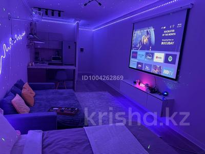 1-комнатная квартира · 40 м² · 12/18 этаж, Навои — Торайгырова за 25 000 ₸ в Алматы, Бостандыкский р-н