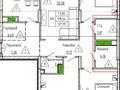 4-комнатная квартира · 121.19 м² · 8/12 этаж, мкр Уркер 22 — Пр.Улы-Дала за ~ 47.3 млн ₸ в Астане, Нура р-н — фото 5