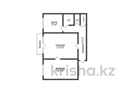 2-комнатная квартира, 55.4 м², 5/5 этаж, Нурсултана Назарбаева 52 за 14.5 млн 〒 в Усть-Каменогорске