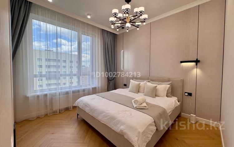 2-комнатная квартира · 58 м² · 12/16 этаж, мкр Комсомольский, Сыганак 52/1 — Кабанбай батыра за 33 000 〒 в Астане, Есильский р-н — фото 2