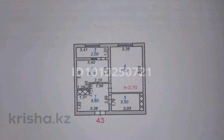 1-бөлмелі пәтер · 42.2 м² · 9/14 қабат, 189 квартал уч. 25/1 — Парк Шым сити, бағасы: 18.5 млн ₸ в Шымкенте, Абайский р-н — фото 2