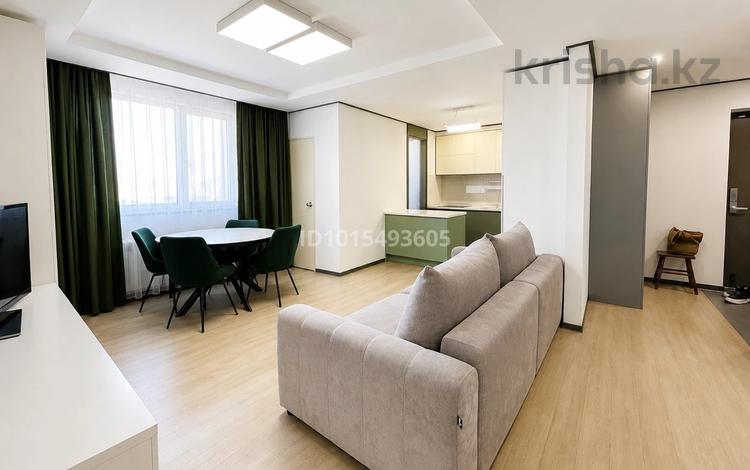 3-комнатная квартира · 90 м² · 11/21 этаж, Бухар жырау 20 Б за 800 000 ₸ в Астане, Нура р-н — фото 2