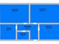 3-бөлмелі пәтер · 73.6 м² · 5/5 қабат, Павлова 62, бағасы: 25 млн 〒 в Костанае — фото 2